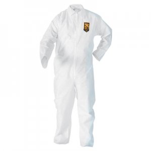 KleenGuard A20 Breathable Particle Protection Coveralls, 3X-Large, White, 20/Carton KCC49006 KCC 49006