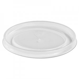 Chinet Plastic High Heat Vented Lid, Fits 16-32 oz, White, 50/Bag, 10/Bags Carton HUH89112 89112