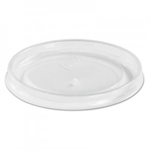 Chinet High Heat Vented Plastic Lids, Fits All Sizes: 6-16 oz, Translucent, 50/Bag HUH89107 89107