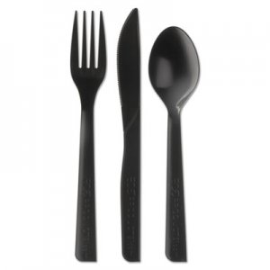 Eco-Products 100% Recycled Content Cutlery Kit - 6", 250/CT ECOEPS115 ECP EP-S115