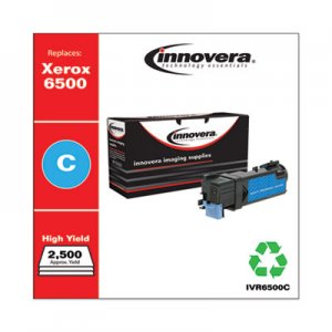 Innovera Remanufactured 106R01594 (6500) High-Yield Toner, Cyan IVR6500C