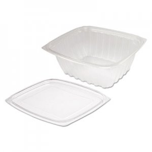 Dart ClearPac Clear Container Lid Combo-Pack, 6 1/2 x 7 1/2 x 2.7, 63/Pack, 4