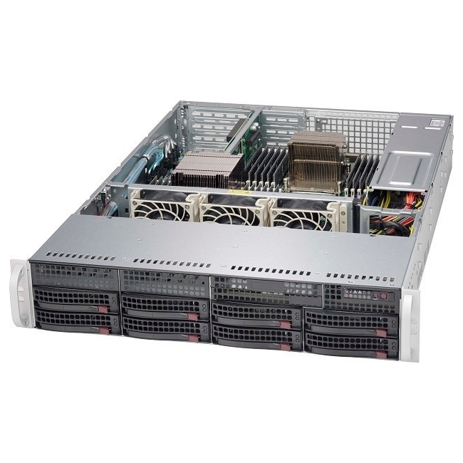 Supermicro SuperChassis (Black) CSE-825TQC-600WB 825TQC-600WB