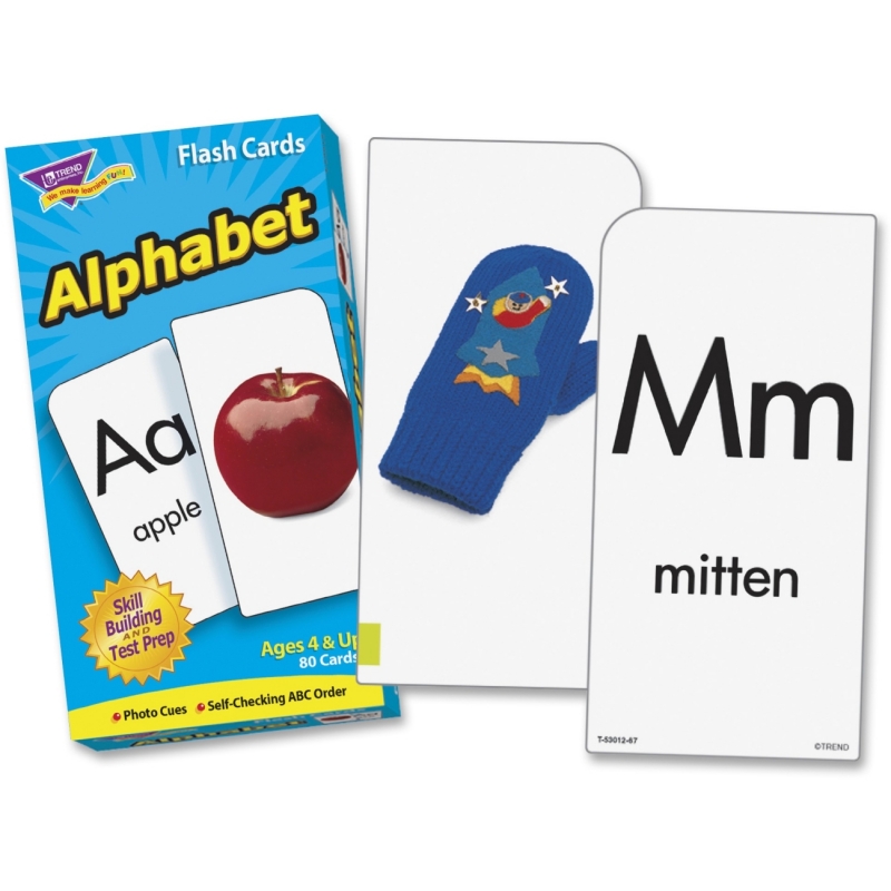 Trend Alphabet Flash Cards 53012 TEP53012