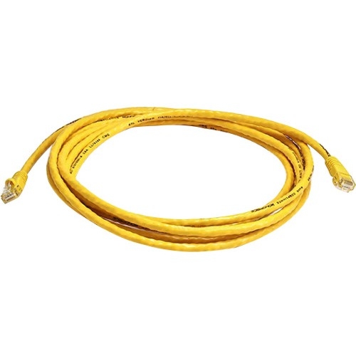 Monoprice Cat5e 24AWG UTP Ethernet Network Patch Cable, 10ft Yellow 3392