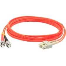 AddOn Fiber Optic Duplex Patch Network Cable ADD-ST-SC-1M5OM2