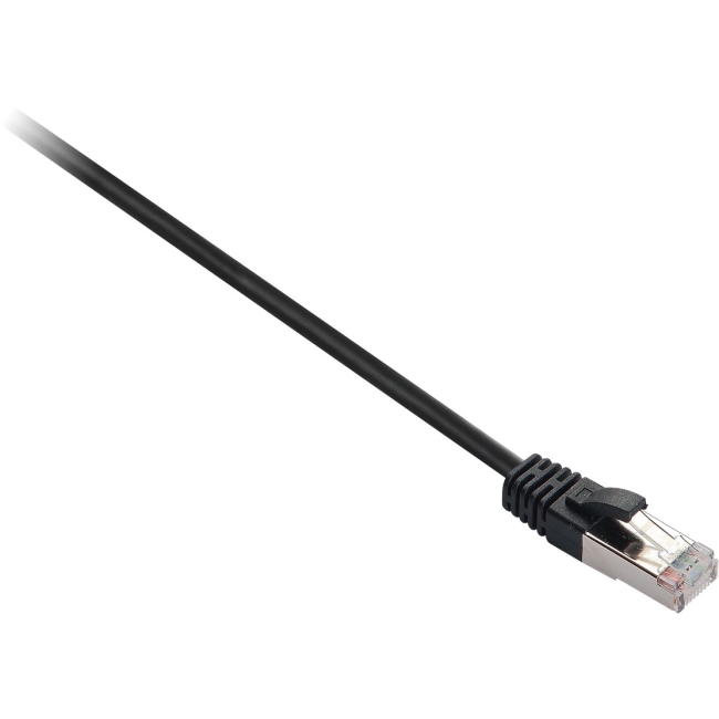 V7 Cat.6 STP Patch Network Cable V7E2C6S-02M-BKS-N