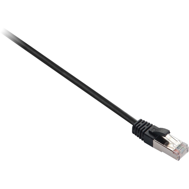 V7 Cat.6 STP Patch Network Cable V7E2C6S-03M-BKS-N