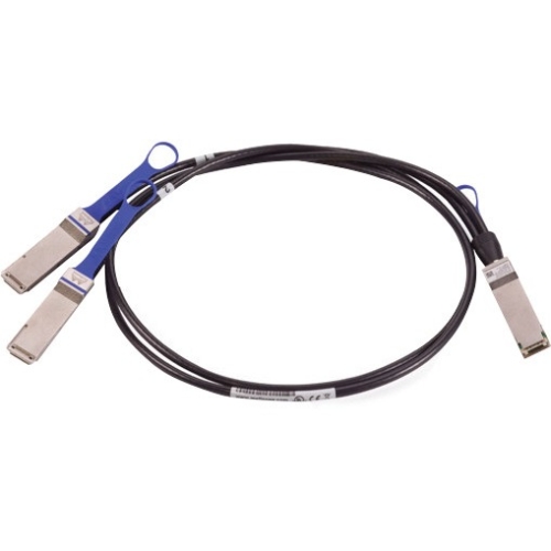 Mellanox Passive Copper Hybrid ETH 100GbE to 2x50GbE, QSFP28 to 2xQSFP28 Cable MCP7H00-G01A