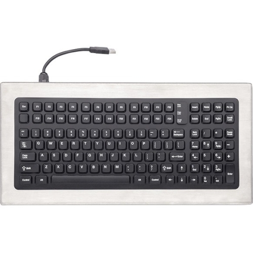 iKey DT-1000 Stainless Steel Keyboard DT-1000-PS2