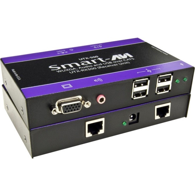SmartAVI WUXGA+AUDIO+USB Receiver UTX-RX500S