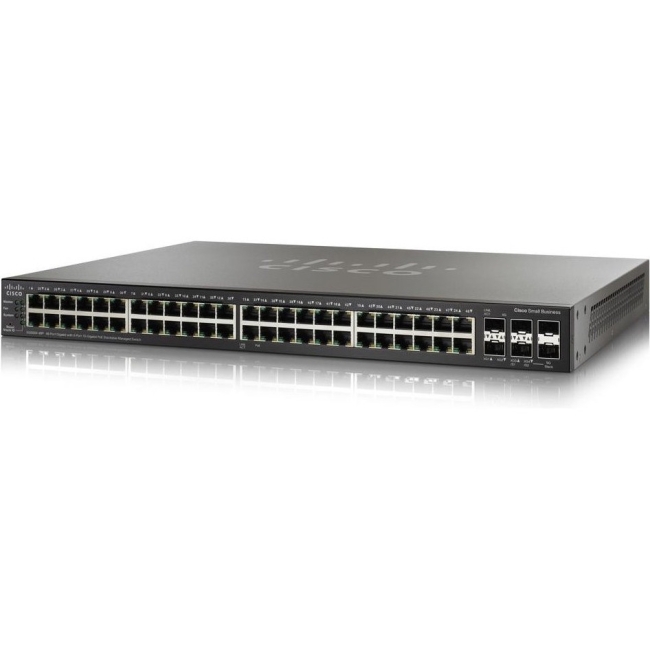 Cisco Ethernet Switch - Refurbished SF500-48P-K9-NA-RF SF500-48P