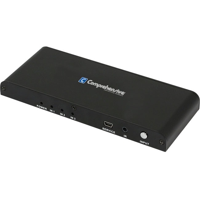 Comprehensive HDMI 3 x 1 Switcher with HDCP 2.2 - 4K@60 (YUV420) CSW-HD301K