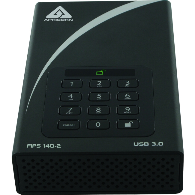 Apricorn Aegis Padlock DT FIPS - USB 3.0 Desktop Drive ADT-3PL256F-8000