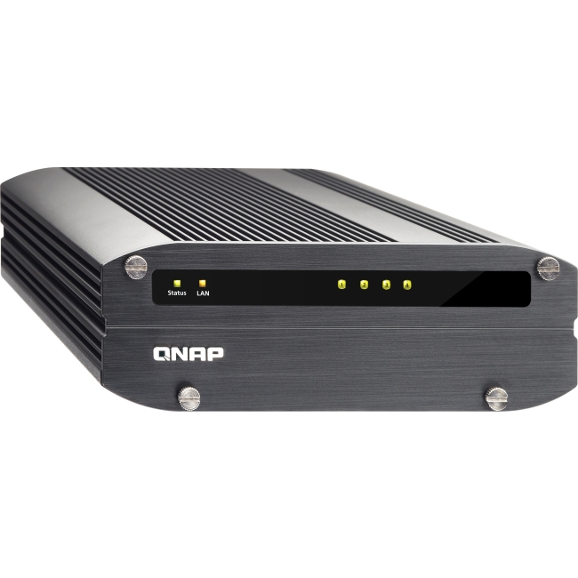 QNAP 4-bay Compact & Fanless Quad-core Industrial NAS for Harsh Environments IS-453S-8G-US IS-453S