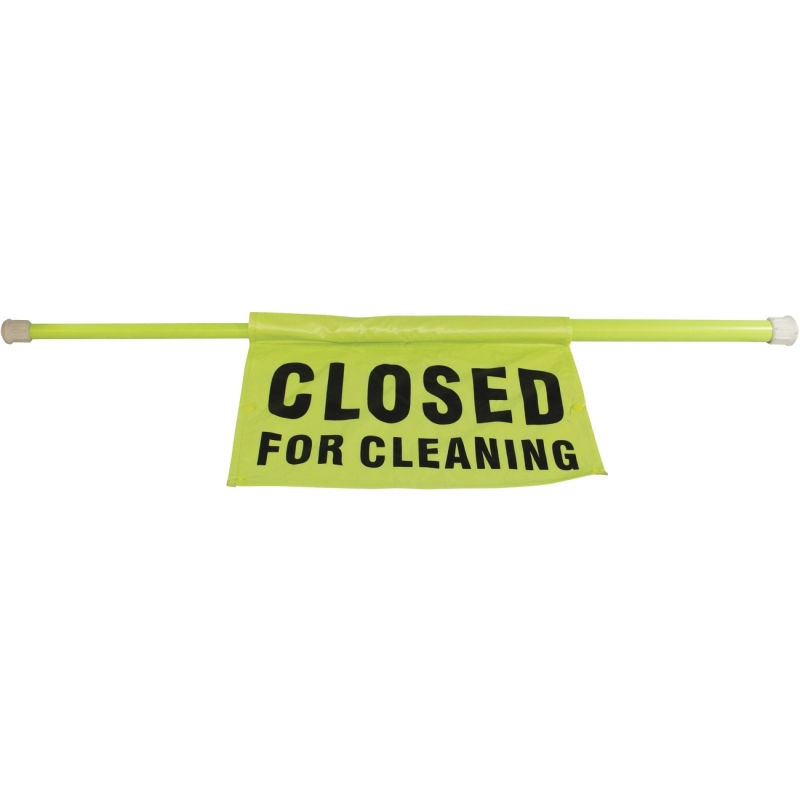 Impact Products Closed For Cleaning Safety Sign Pole 9175ICT IMP9175ICT