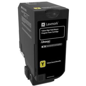 Lexmark CS725 Yellow High Yield Return Program Toner Cartridge 74C1HY0