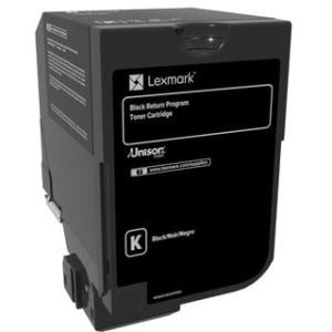 Lexmark CS720, CS725, CX725 Black Return Program Toner Cartridge 74C10K0