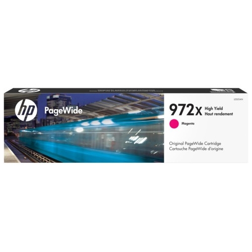 HP High Yield Magenta Original PageWide Cartridge L0S01AN 972X