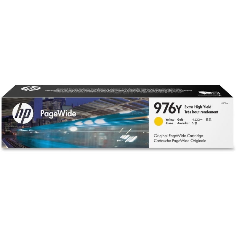 HP Yellow Original PageWide Cartridge L0R07A HEWL0R07A 976Y