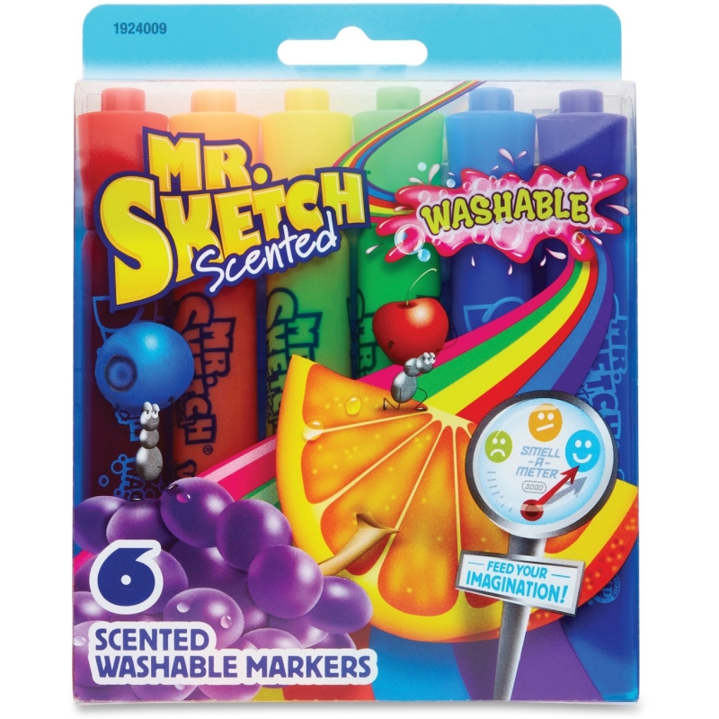 Mr. Sketch 6-count Scented Markers 1924009 SAN1924009