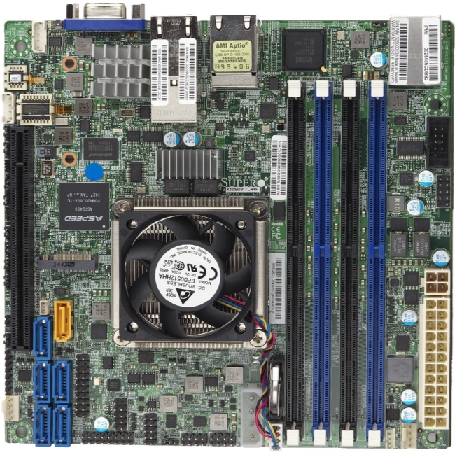 Supermicro Computer, Inc-MBD-X10SDV-8C-TLN4F-O MBD-X10SDV-8C-TLN4F-O X10SDV-8C-TLN4F