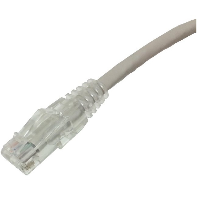 Weltron CAT6A Booted Patch Cord - 3FT WHITE 90-C6AB-3WH