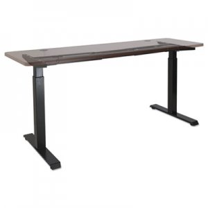 Alera 2-Stage Electric Adjustable Table Base, 27 1/4" to 47 1/4" High, Black ALEHT2SSB