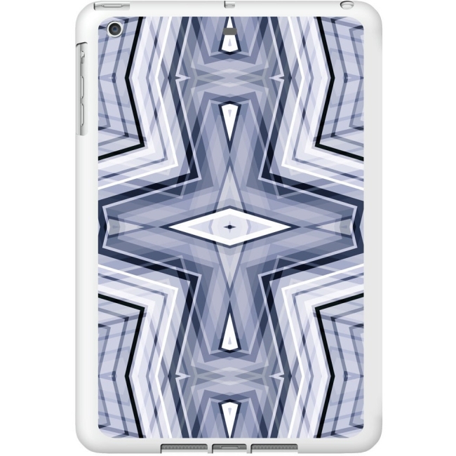 OTM iPad Air White Glossy Case New Age Collection, Geometric IASV1WG-AGE-03
