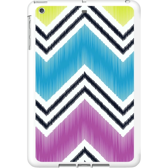 OTM iPad Air White Glossy Case Bold Collection, Chartreuse IASV1WG-BLD-02