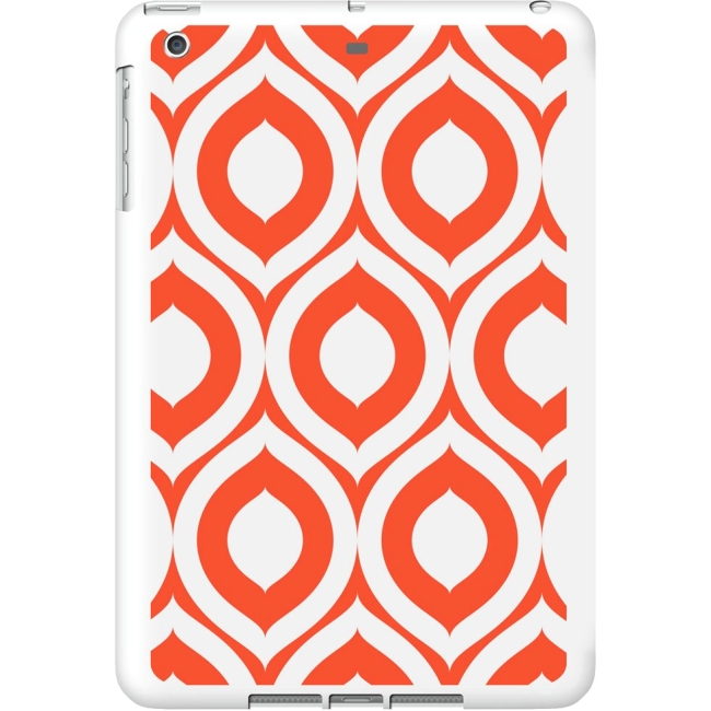OTM iPad Air White Glossy Case Elm Bold Collection, Orange IASV1WG-LMB-01