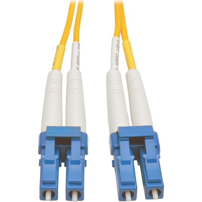 Tripp Lite Duplex Singlemode 8.3/125 Fiber Patch Cable (LC/LC), 50 m (164 ft) N370-50M