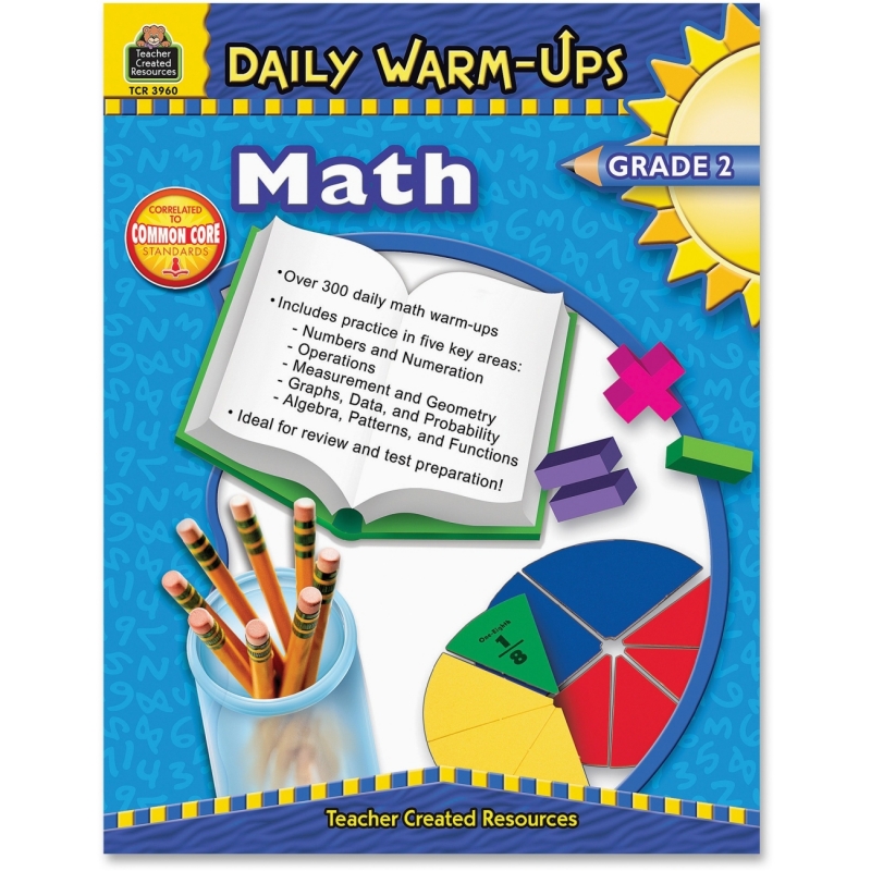 Teacher Created Resources Daily Warm-Ups: Math, Grade 2 3960