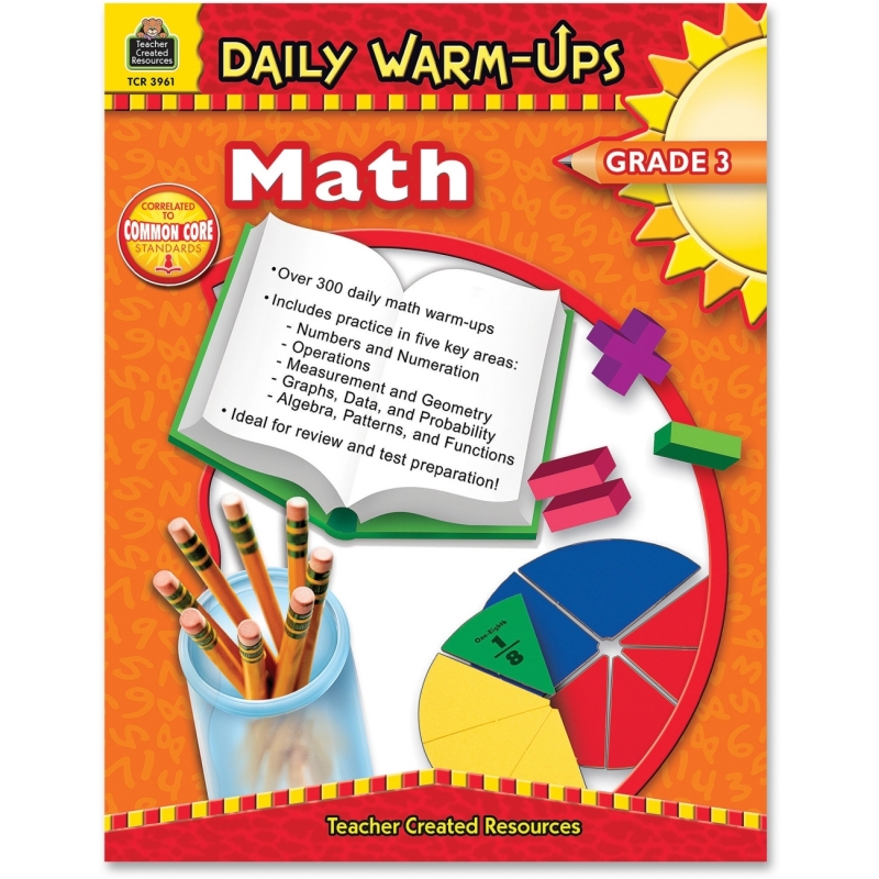 Teacher Created Resources Daily Warm-Ups: Math, Grade 3 3961