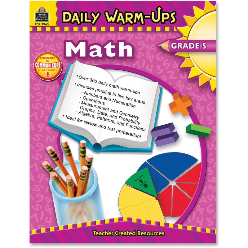 Teacher Created Resources Daily Warm-Ups: Math, Grade 5 3963