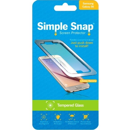ReVamp Simple Snap Screen Protector (Samsung Galaxy S6) (Tempered Glass) SS0022