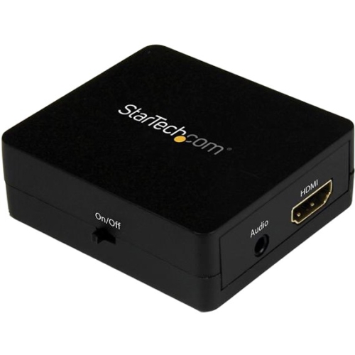 StarTech.com HDMI Audio Extractor - HDMI to 3.5mm Audio Converter - 2.1 Stereo Audio - 1080p HD2A