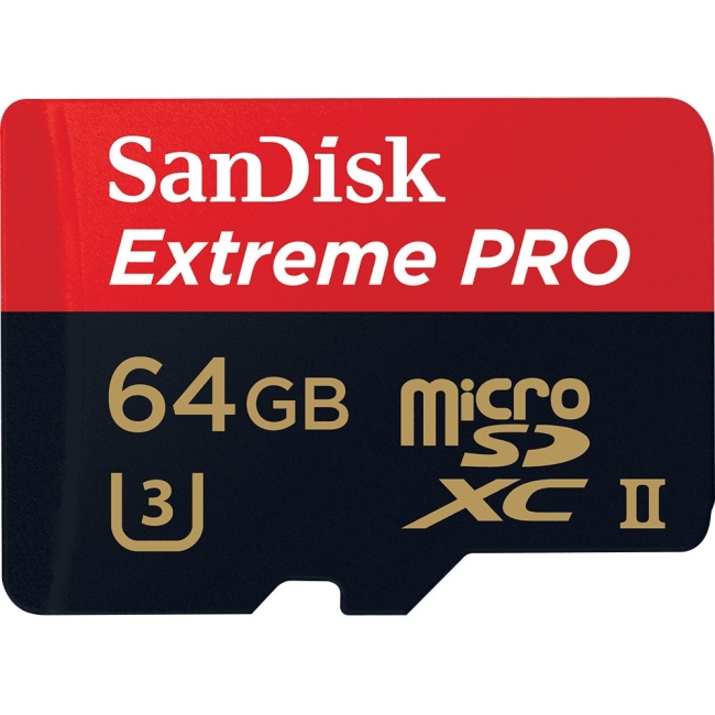 SanDisk Extreme Pro microSDXC UHS-II Card SDSQXPJ-064G-ANCM3