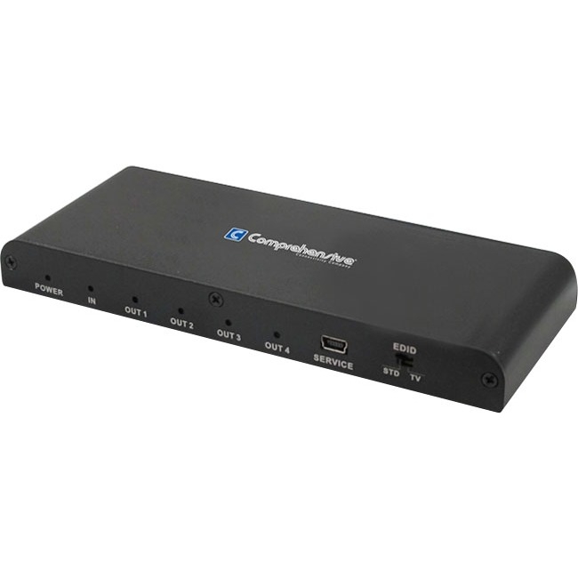 Comprehensive HDMI 1 x 4 Splitter with HDCP 2.2 - 4K@60 (YUV420) CDA-HD420EK