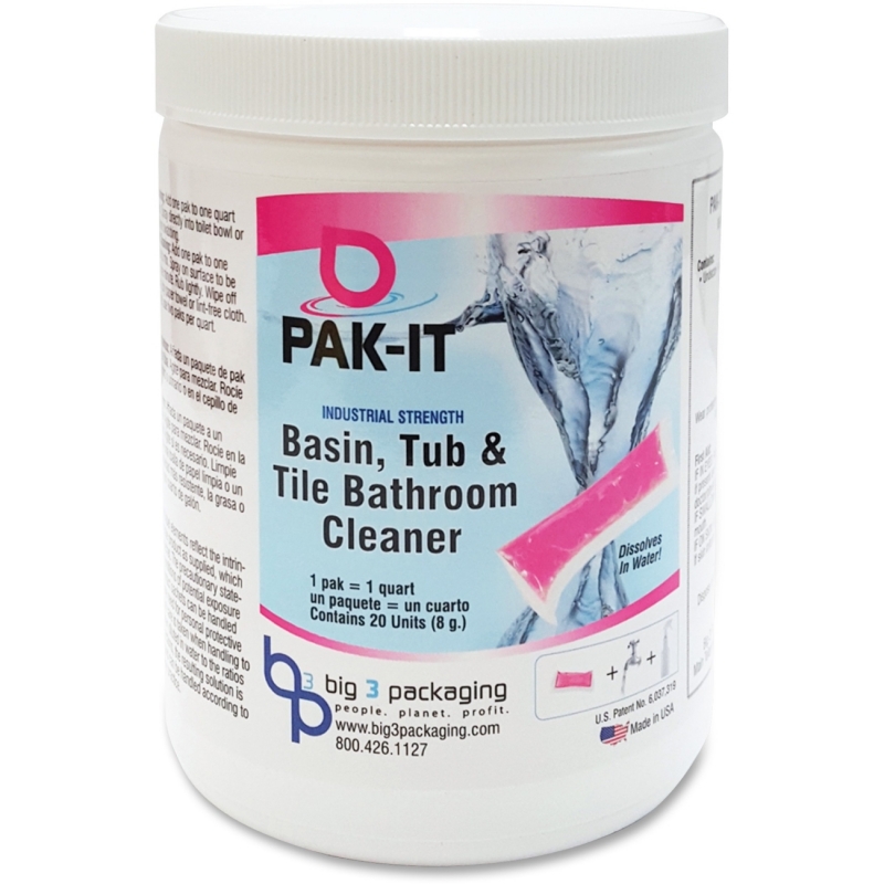 Big 3 Packaging Basin Tub/Tile Bathroom Cleaner 57222012