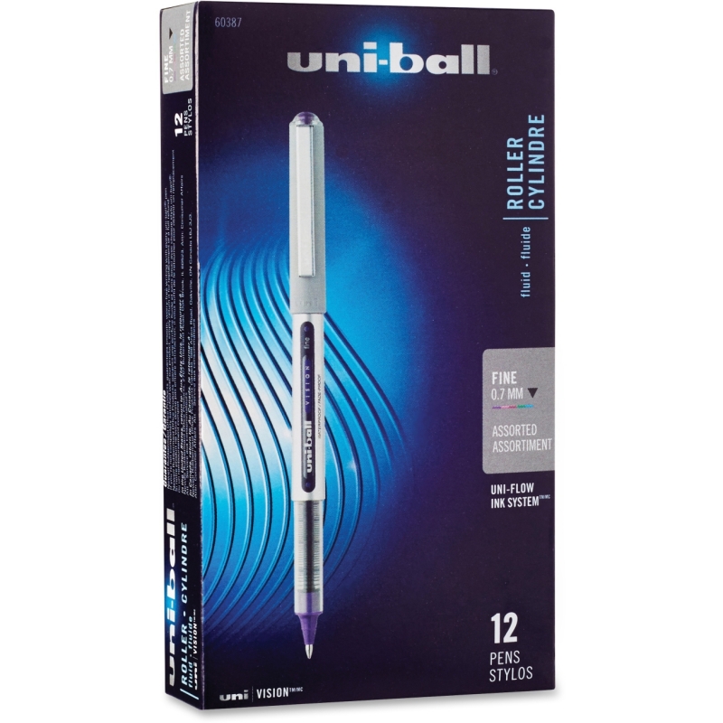 Uni-Ball Vision Fine Rollerball Pens 60387