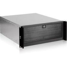 iStarUSA 4U Compact Stylish Rackmount Chassis with 500W Redundant Power Supply D-416-500R8PD8