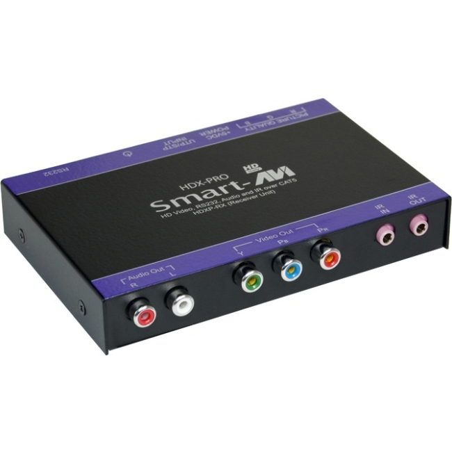 SmartAVI Component Video/Audio/RS-232/IR CAT5 Receiver HDP-RXS