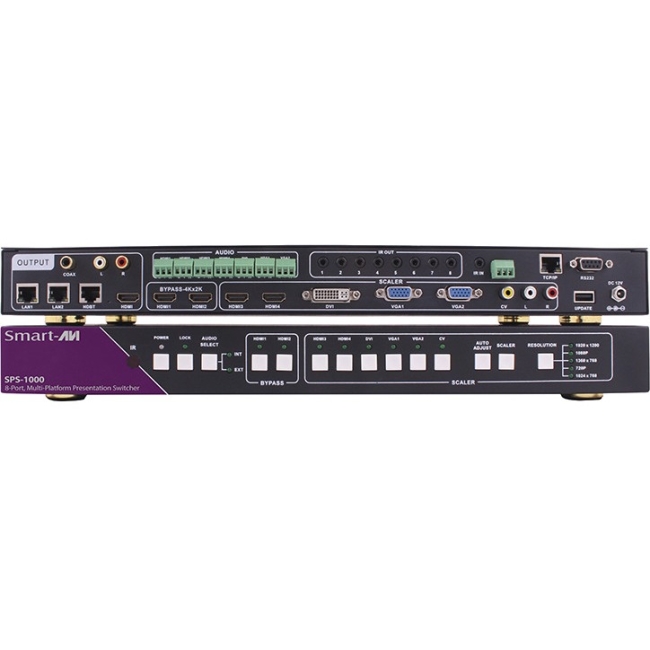 SmartAVI 8-Port, Multi-Platform Presentation Switcher SPS-1000S SPS-1000