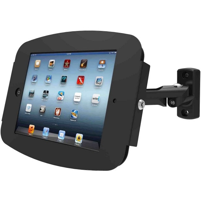 Compulocks Space iPad Swing Arm Mount - Rotates, Swivels & Tilts 827B290SENB