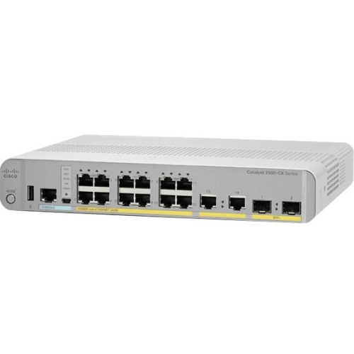 Cisco Catalyst Switch - Refurbished WS-C3560CX-8PTS-RF 3560CX-8PT-S
