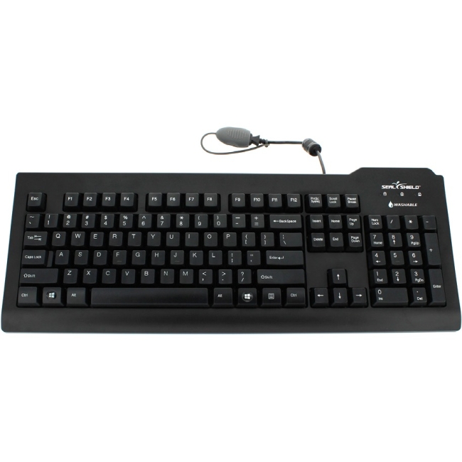 Seal Shield Silver Seal Waterproof Keyboard SSKSV208DE