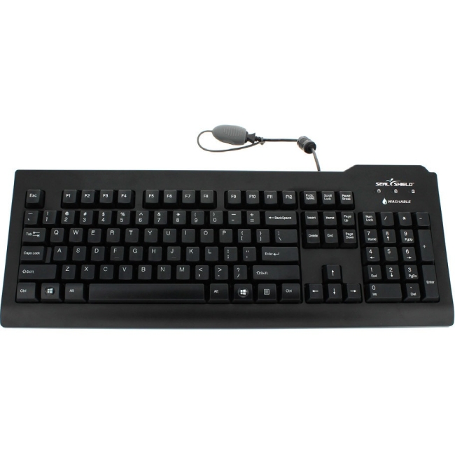 Seal Shield Silver Seal Waterproof Keyboard SSKSV208BR