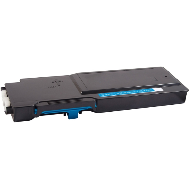 V7 Dell C266X Cyan Color Toner - 4000 Page Yield, Replaces Dell TW3NN V7TW3NN