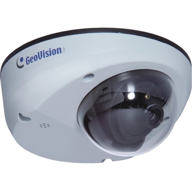 GeoVision GV-MDR1500 Series 1.3MP H.264 Super Low Lux WDR Mini Fixed Rugged Dome 84-MDR1500-1P10 GV